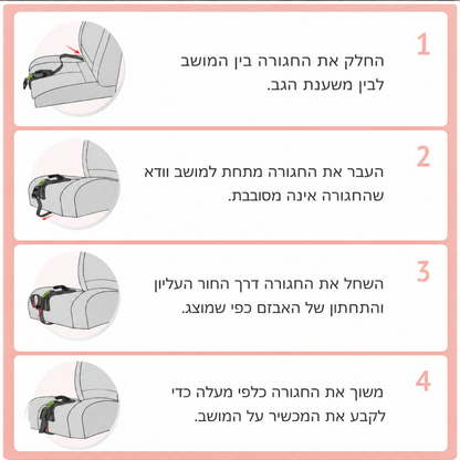 MamaShield-™- חגורת בטיחות לנשים בהריון